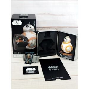Star Wars Sphero Special Edition BB-8 App-Enabled Droid With Force Band READ